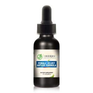 1HERBS' Female Velvet Antler Natural Formula can help you boost your energy levels and support your immune system. It is specially designed for women to give them support during menstruation and menopause.