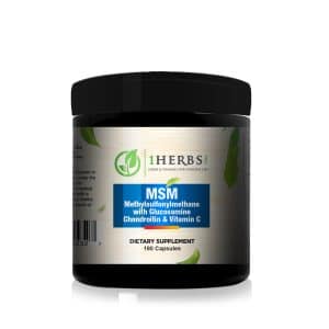 If you want to get rid of the persistent pain in joints and muscles, keep your hair healthy and shining, and strengthen your immune system - 1herbs' MSM-180 Veggie Capsules are the perfect choice for you.